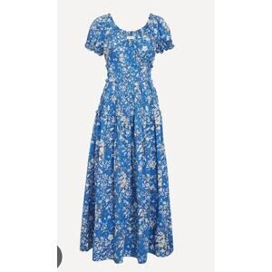 DÔEN Leanne Cotton Scoopneck Midi-Dress